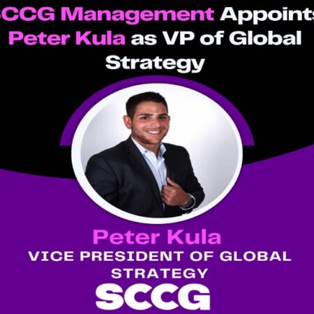SCCG Management Appoints Peter Kula as VP of Global Strategy, Strengthens Executive Team